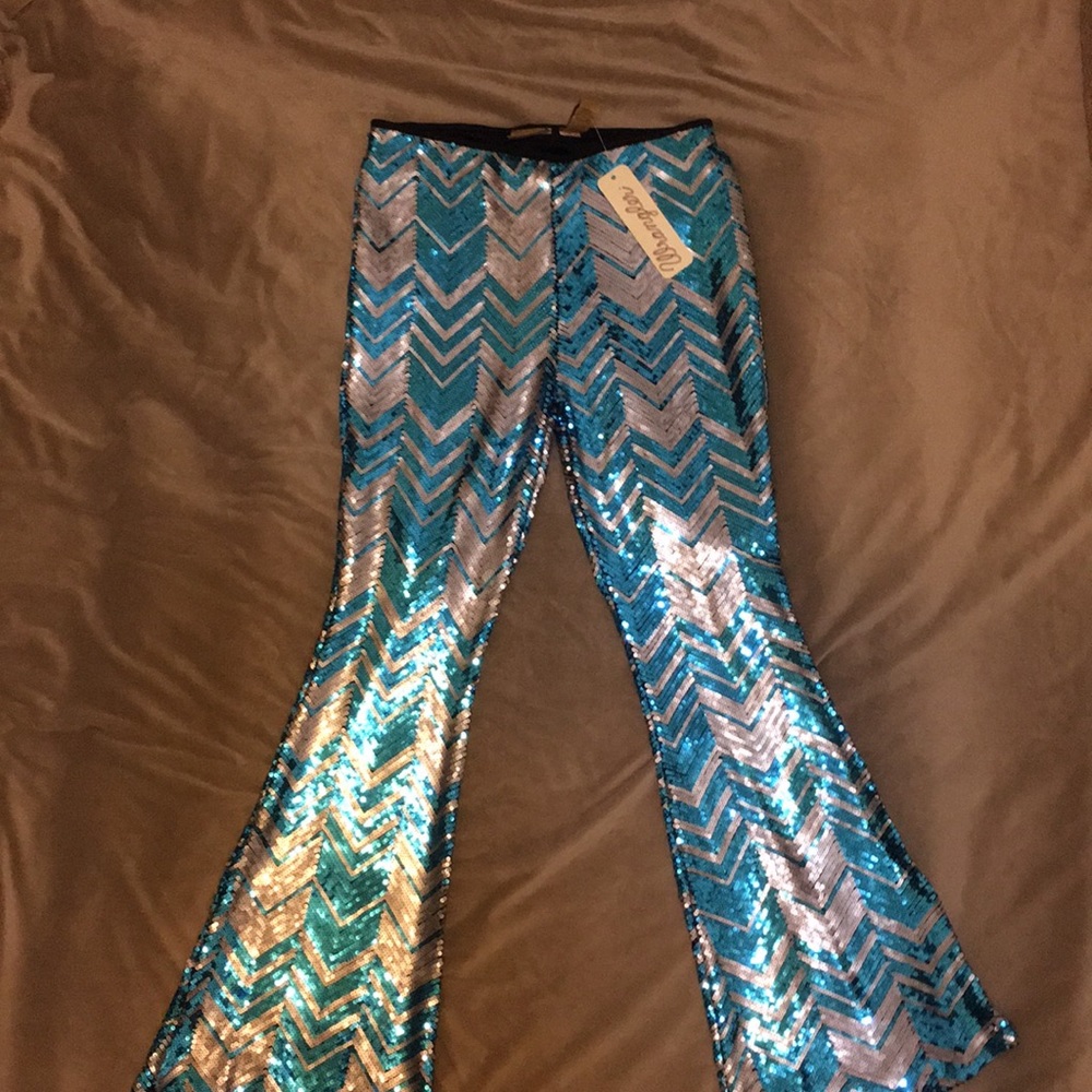 Wrangler Sequin Flare Pant